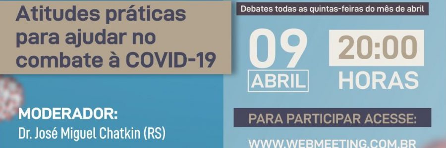 COVID 19 – DEBATES INTERATIVOS